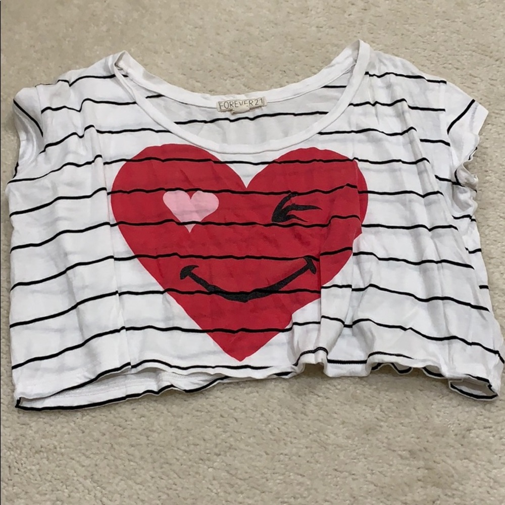 Heart Crop Top